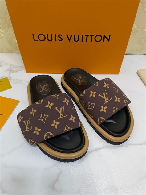 louis vuitton mule shoes|Louis Vuitton slippers.